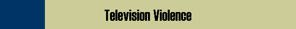 Television Violence